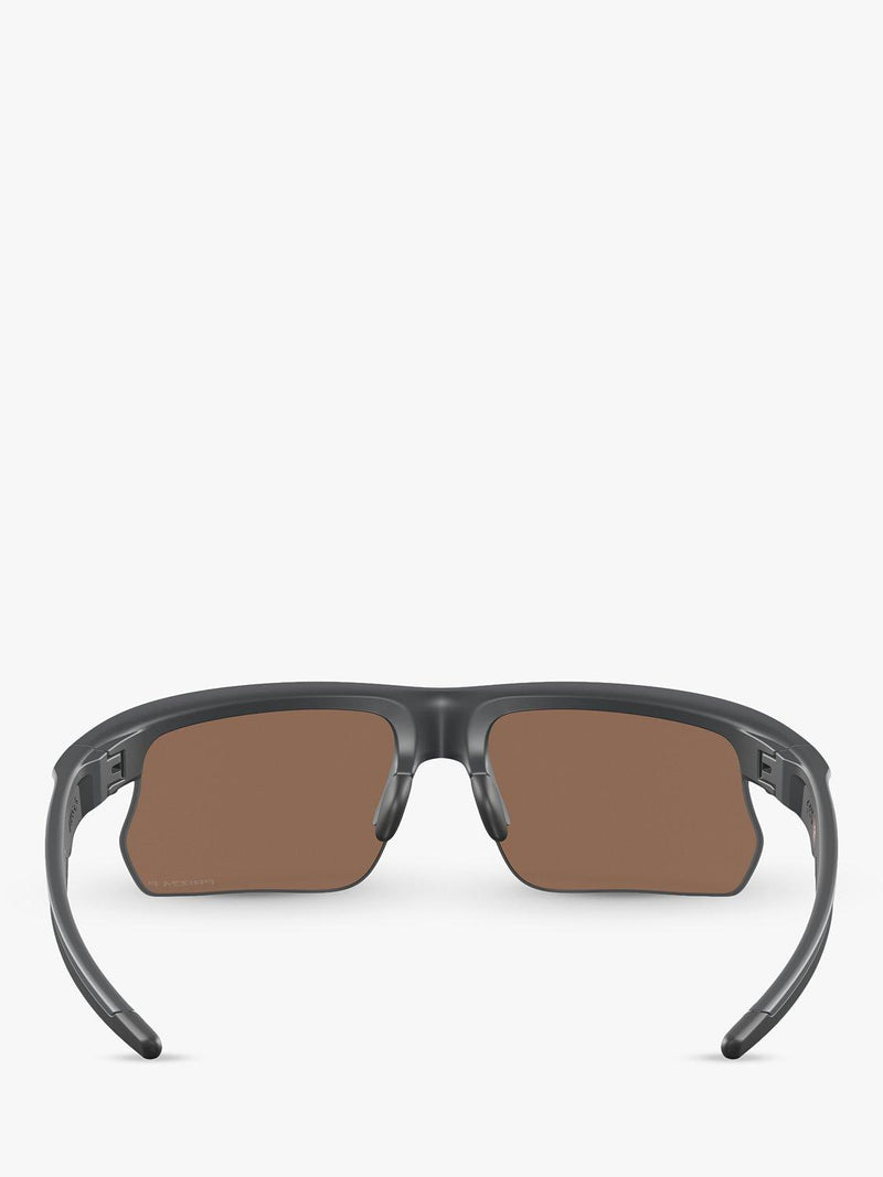 Oakley OO9400 polarised rectangular sunglasses, imported from the UK