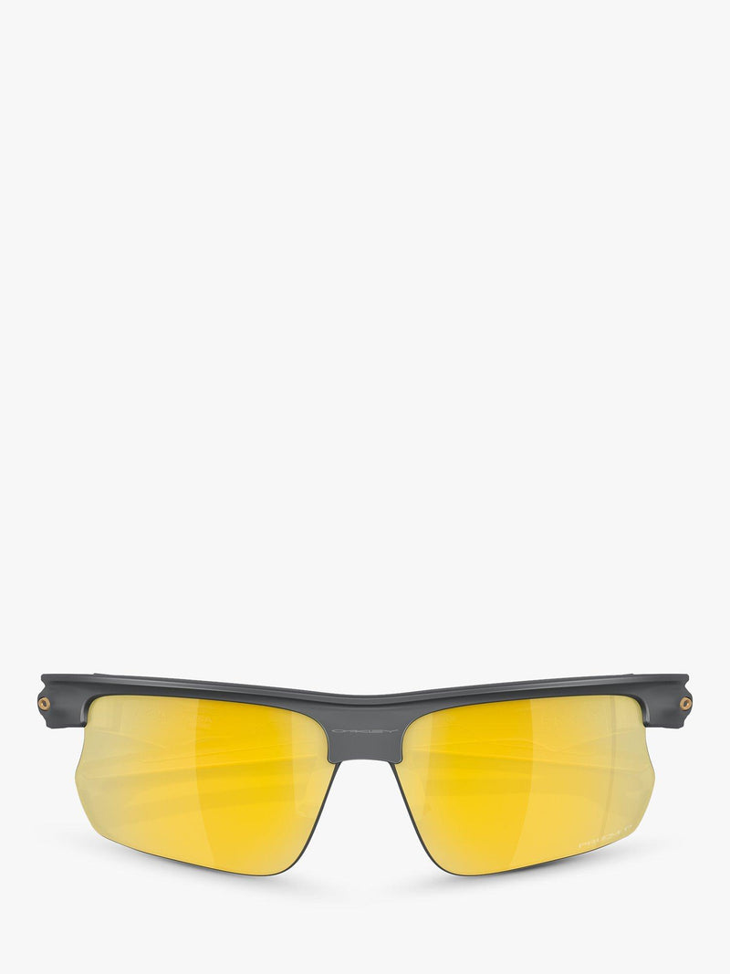 Oakley OO9400 polarised rectangular sunglasses, imported from the UK