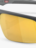 Oakley OO9400 polarised rectangular sunglasses, imported from the UK