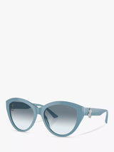 John Lewis Jimmy Choo JC5007 Women's Cat's Eye Sunglasses Blue- Buy online at McGrocer