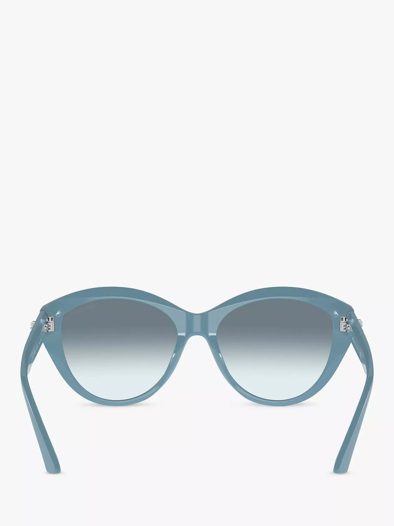 Jimmy Choo cat eye sunglasses gradient lenses, imported from the UK