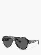 John Lewis Dolce & Gabbana DG4466 Unisex Aviator Sunglasses Havana Grey- Buy online at McGrocer