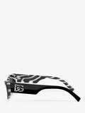 Dolce & Gabbana cat's eye sunglasses with gradient lens, imported from the UK