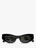 Dolce & Gabbana cat's eye sunglasses with gradient lens, imported from the UK