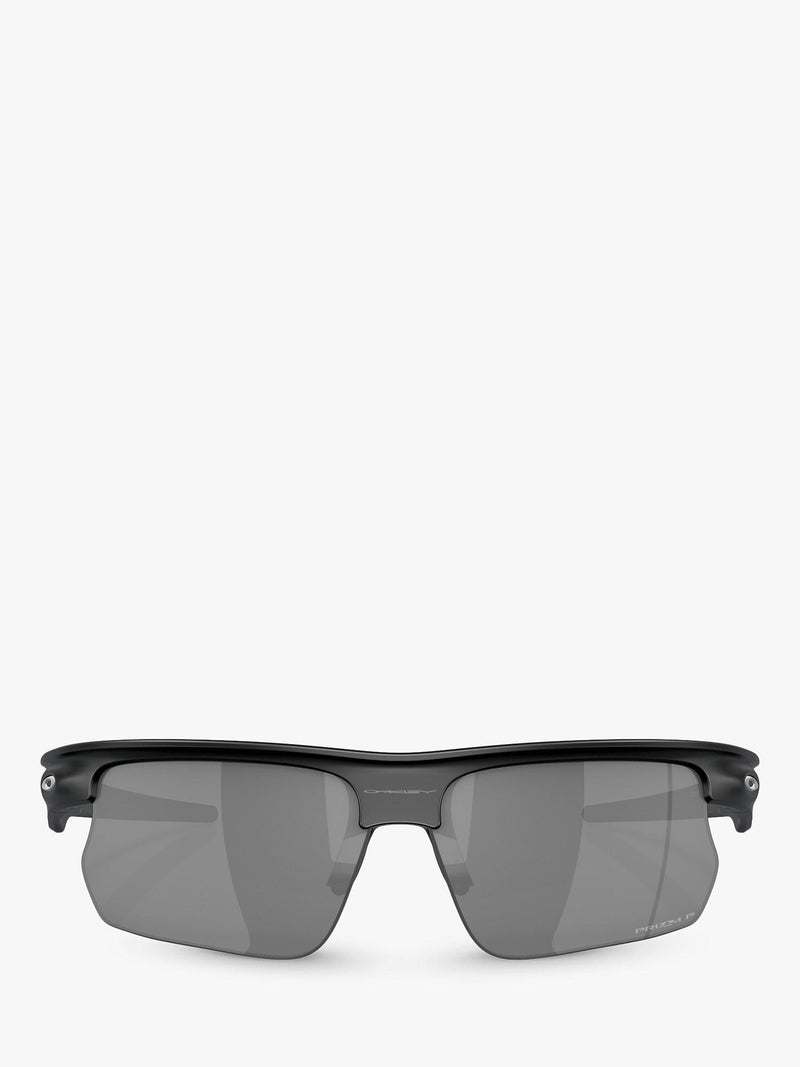 Oakley OO9400 polarised rectangular sunglasses matte black (British brand)