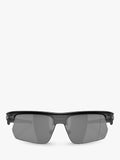 Oakley OO9400 polarised rectangular sunglasses matte black (British brand)
