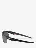 Oakley OO9400 polarised rectangular sunglasses matte black (British brand)