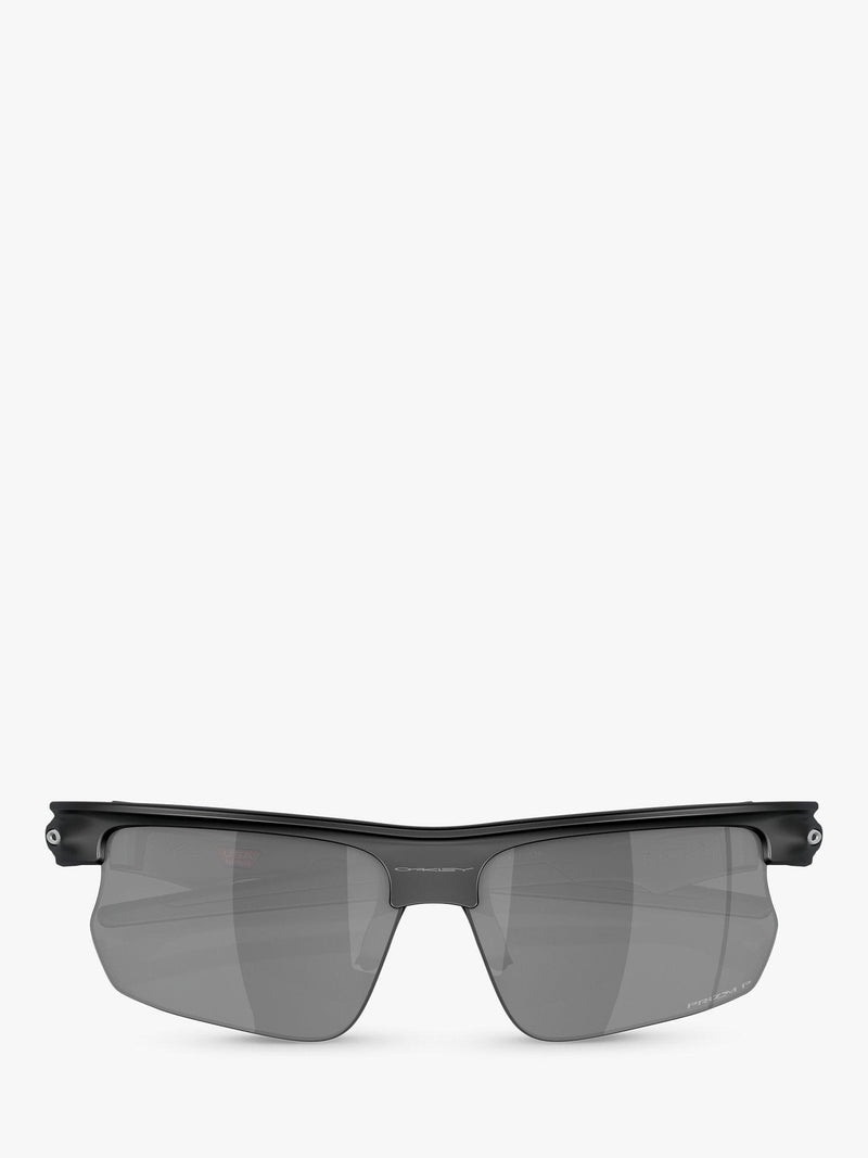 Oakley OO9400 polarised rectangular sunglasses matte black (British brand)