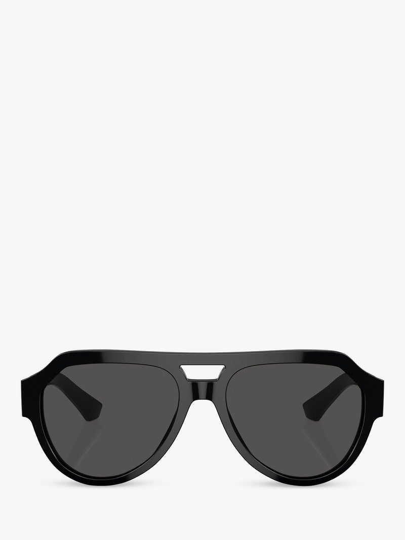 Dolce & Gabbana aviator sunglasses black grey, imported from the UK