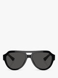 Dolce & Gabbana aviator sunglasses black grey, imported from the UK