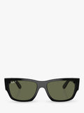 Ray-Ban polarised rectangular sunglasses 56mm (British brand)