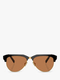 Miu Miu black aviator sunglasses (British brand)