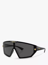 John Lewis Versace VE4461 Unisex Wraparound Sunglasses- Buy online at McGrocer