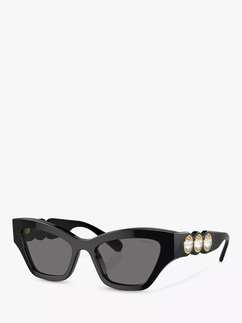 Swarovski cat eye sunglasses black, UK version