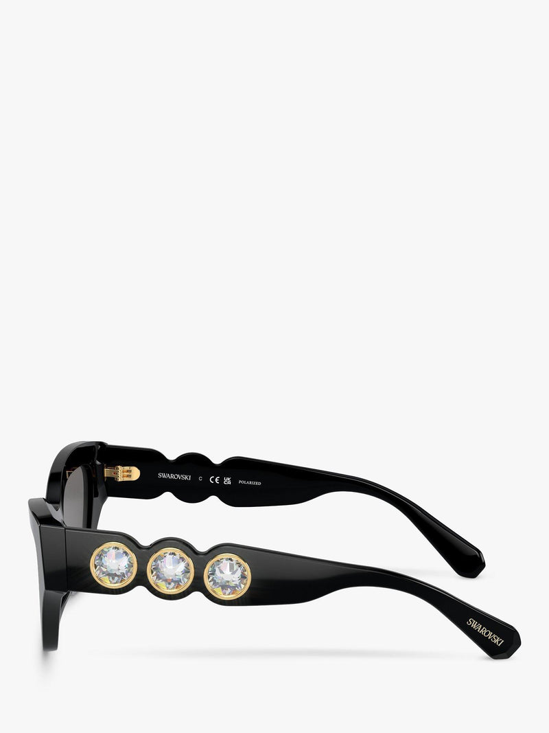 Swarovski cat eye sunglasses black, UK version
