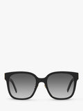 Yves Saint Laurent women's black square sunglasses, UK version