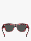 Versace D-Frame sunglasses black on red Havana (British brand)