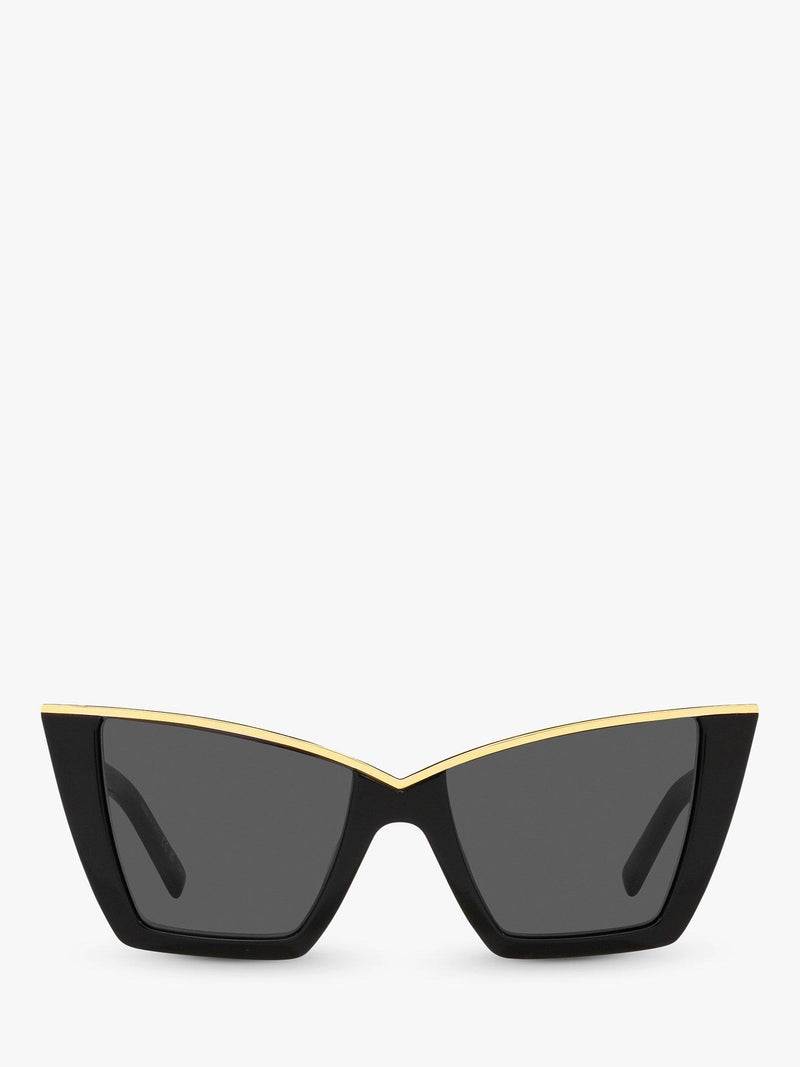 Yves Saint Laurent cat eye sunglasses white 54mm, imported from the UK