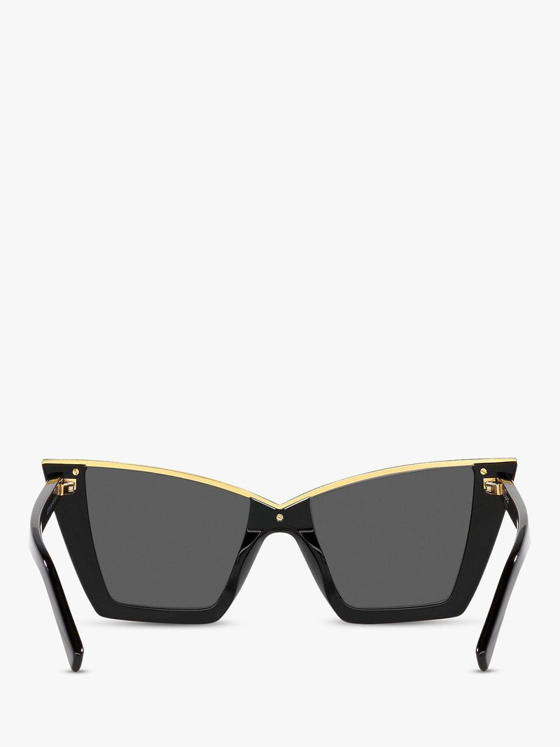 Yves Saint Laurent cat eye sunglasses white 54mm, imported from the UK