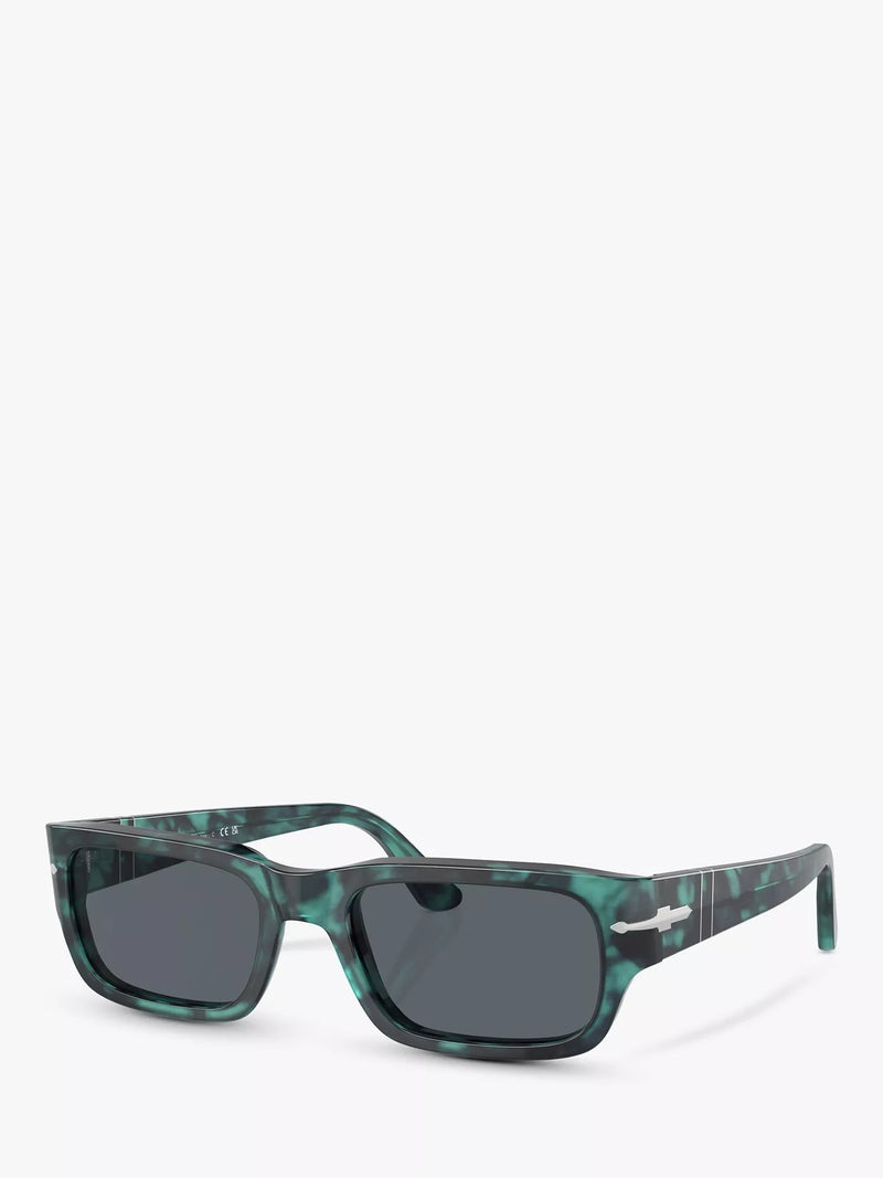 Persol PO3347S blue rectangular sunglasses - British product