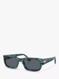 Persol PO3347S blue rectangular sunglasses - British product
