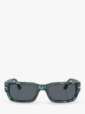 Persol PO3347S blue rectangular sunglasses - British product
