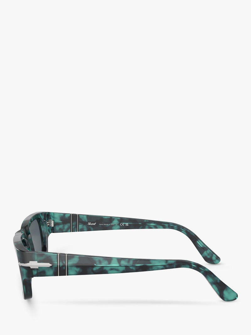 Persol PO3347S blue rectangular sunglasses - British product