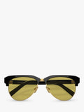 Miu Miu browline sunglasses black acetate (British brand)
