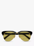 Miu Miu browline sunglasses black acetate (British brand)