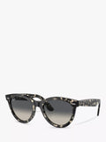 Ray-Ban RB2241 round sunglasses grey Havana, UK version