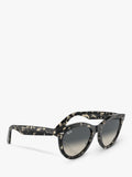 Ray-Ban RB2241 round sunglasses grey Havana, UK version