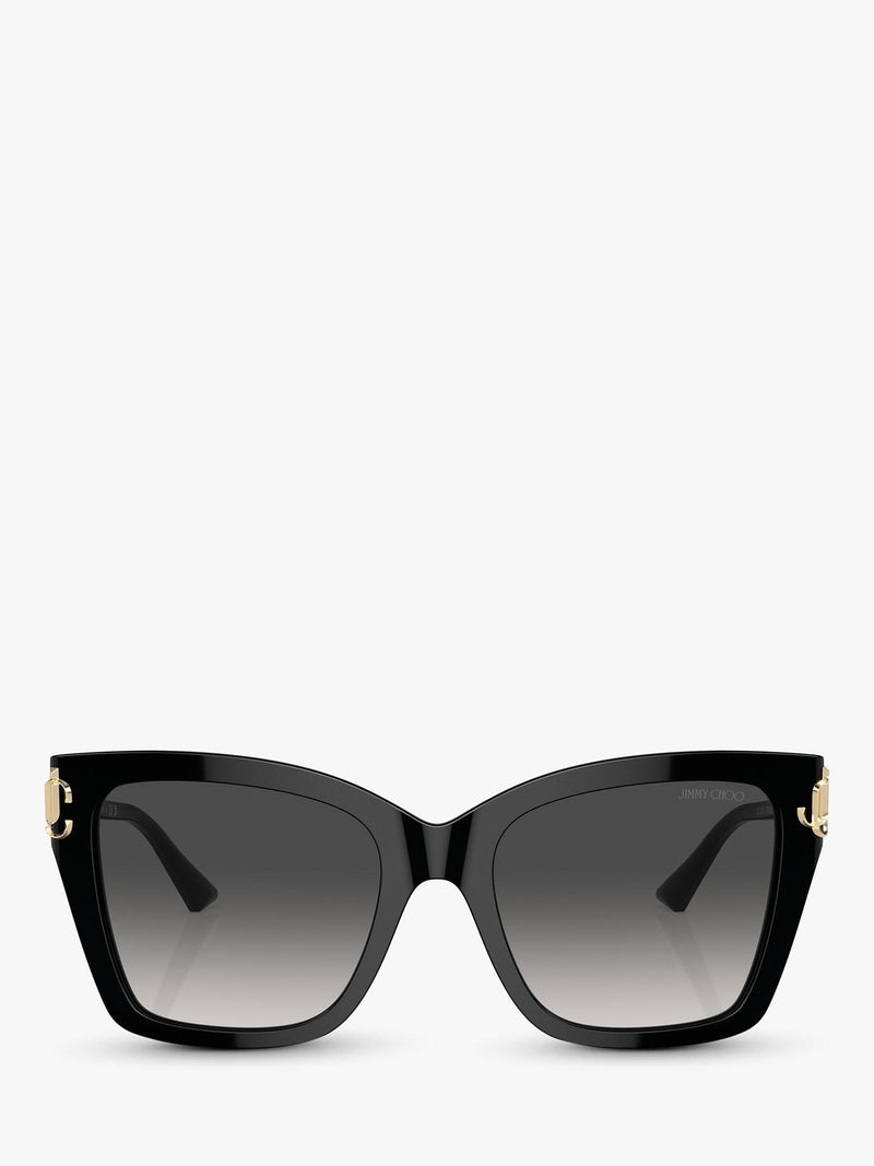 Jimmy Choo irregular sunglasses women's gradient lens (British brand)