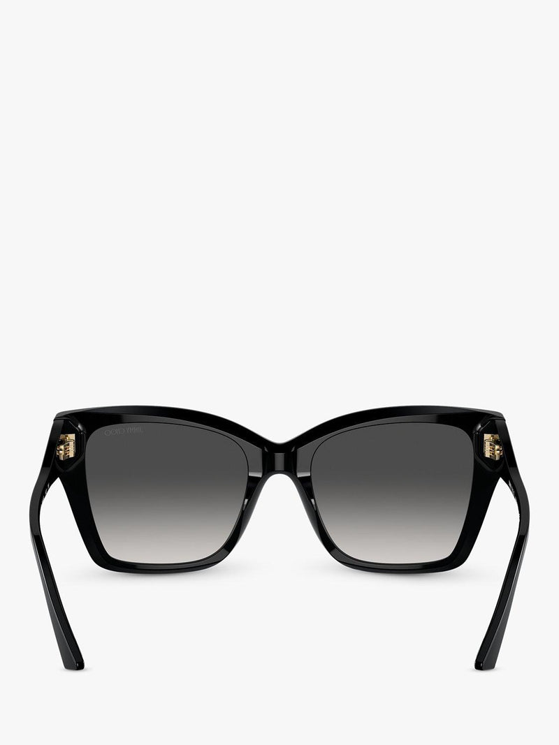 Jimmy Choo irregular sunglasses women's gradient lens (British brand)
