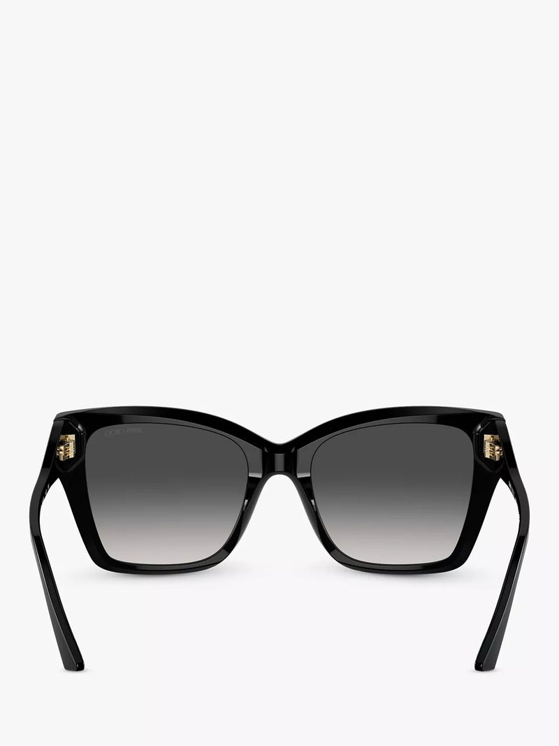 Jimmy Choo irregular sunglasses women's gradient lens (British brand)