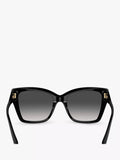 Jimmy Choo irregular sunglasses women's gradient lens (British brand)