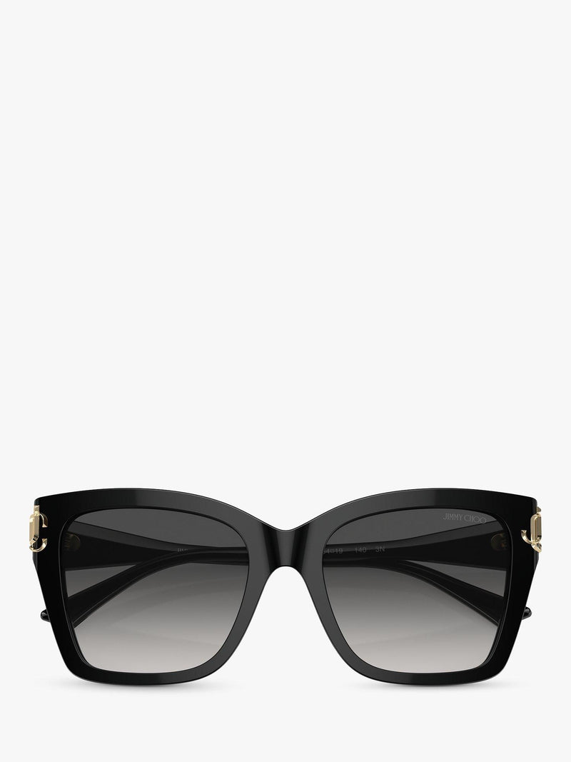 Jimmy Choo irregular sunglasses women's gradient lens (British brand)