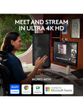 Logitech MX Brio 4K Ultra HD webcam, UK version