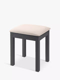 Julian Bowen dressing table stool anthracite, imported from the UK