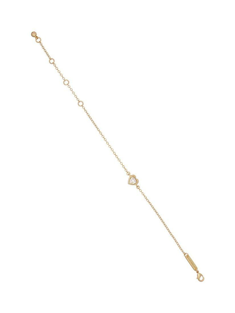 Ted Baker bracelet crystal heart adjustable 20cm, imported from the UK