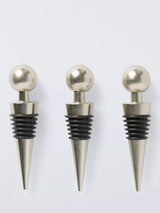 John Lewis John Lewis Wine Bottle Stopper Set of 3- Buy online at McGrocer