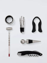 John Lewis 6 Piece Stainless Steel Wine Accessory Gift Set- Buy online at McGrocer