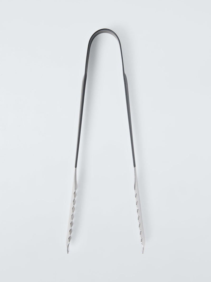 John Lewis soft grip stainless steel ice cube tongs, UK version