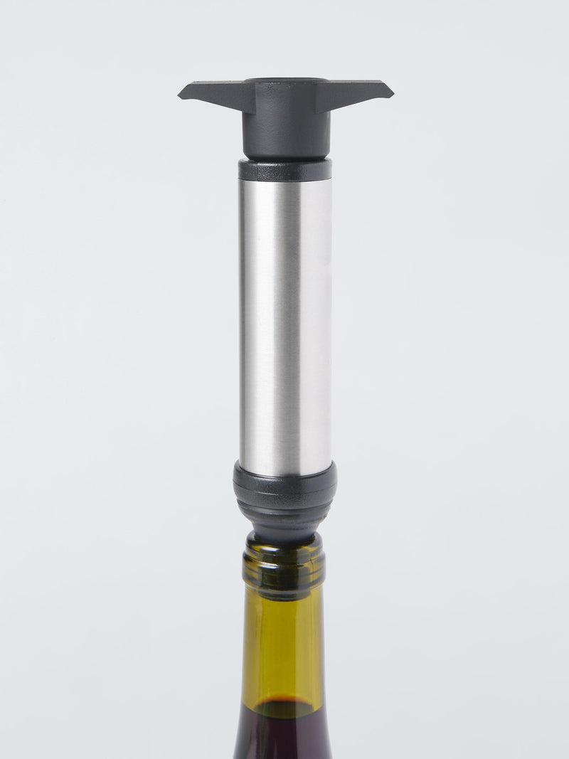 John Lewis wine saver pump with bottle stopper, UK version