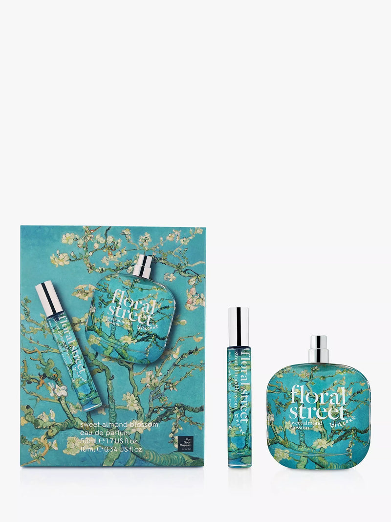 Floral Street Sweet Almond Blossom perfume set 50ml and 10ml - British product