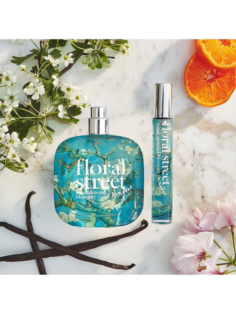 Floral Street Sweet Almond Blossom perfume set 50ml and 10ml - British product