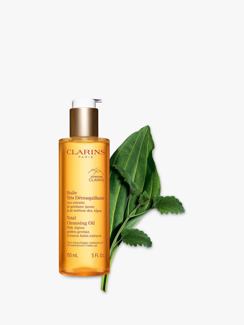Clarins Total Cleansing Oil 150ml for all skin types (British brand)