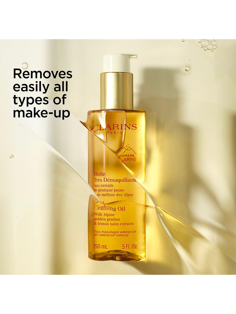 Clarins Total Cleansing Oil 150ml for all skin types (British brand)