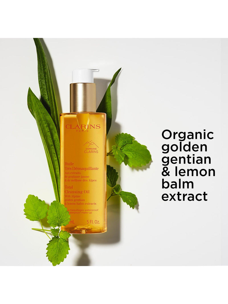 Clarins Total Cleansing Oil 150ml for all skin types (British brand)