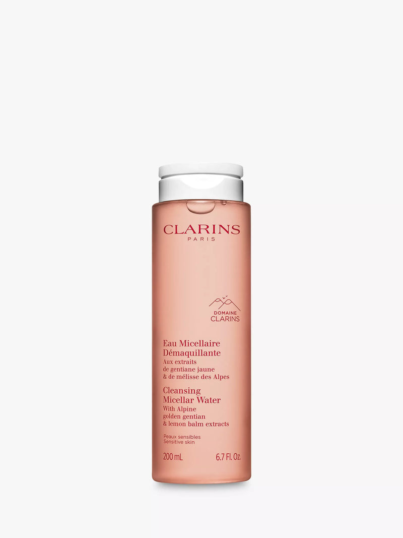 Clarins cleansing micellar water for sensitive skin 200ml - British product