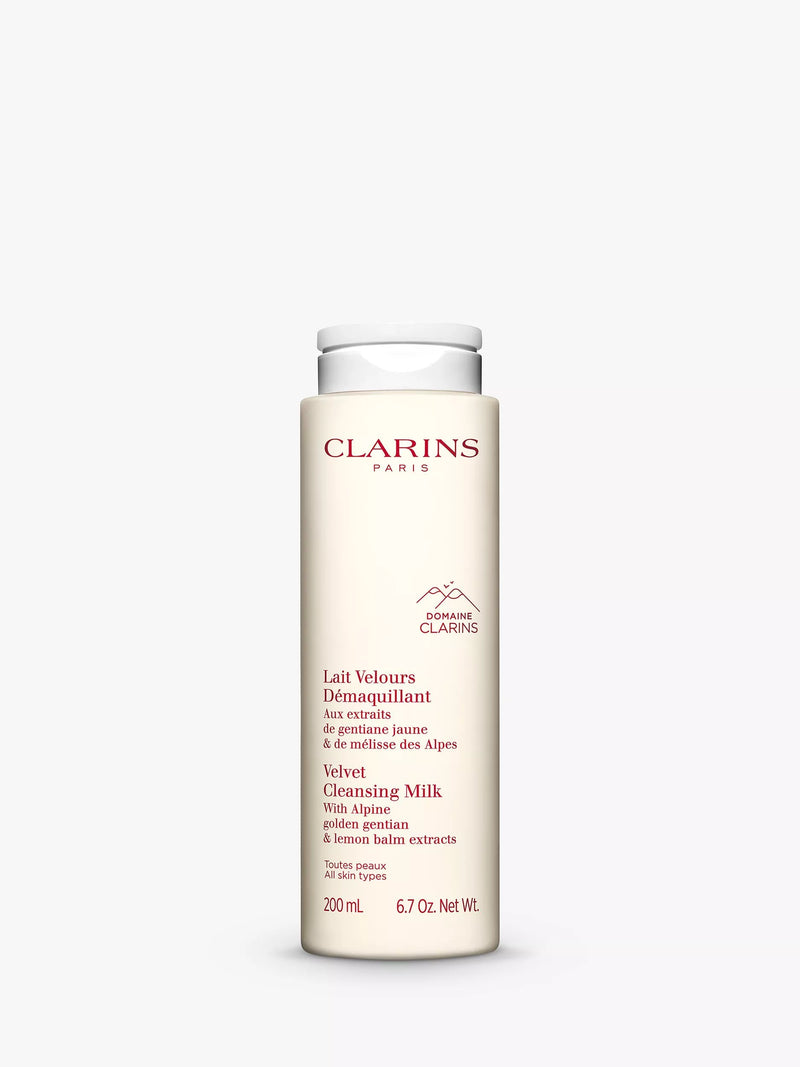 Clarins Velvet Cleansing Milk 200ml - British product